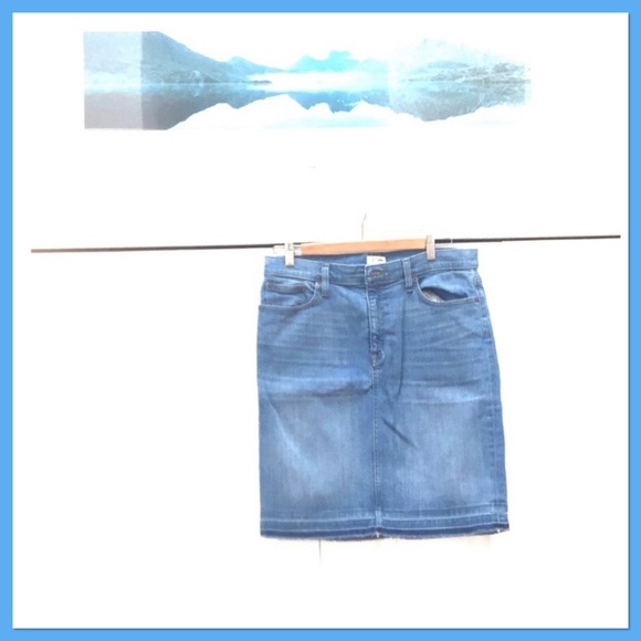 J. Crew Denim - J CREW Pencil skirt -denim mini